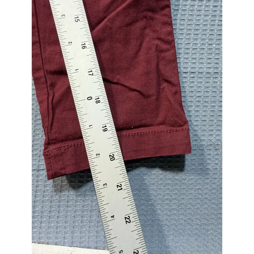 The Children's Place Stretch Fabric Pants Boys Sz‎ 6 Red Brand New